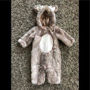 Pottery barn kids deer Halloween costume for baby